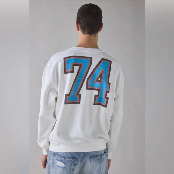 Junk Food x Grateful Dead Helmet Graphic Crewneck Sweatshirt Size XL - Picture 2 of 6